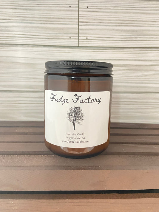 Fudge Factory Single Wick Soy Candle