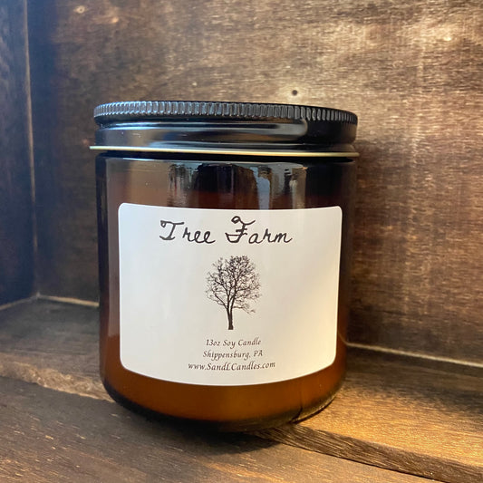 Tree Farm Double Wick Soy Candle
