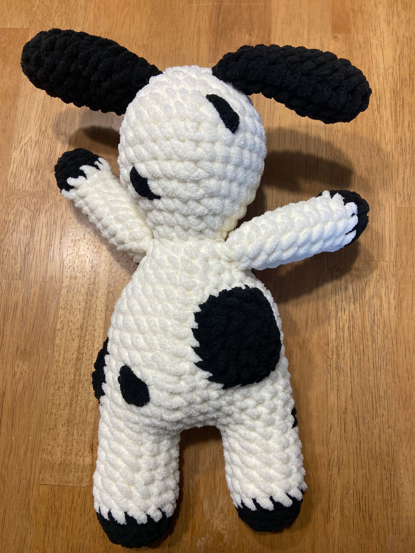 Handcrafted Crochet Cow: Adorable and Soft Plush Toy for Kids